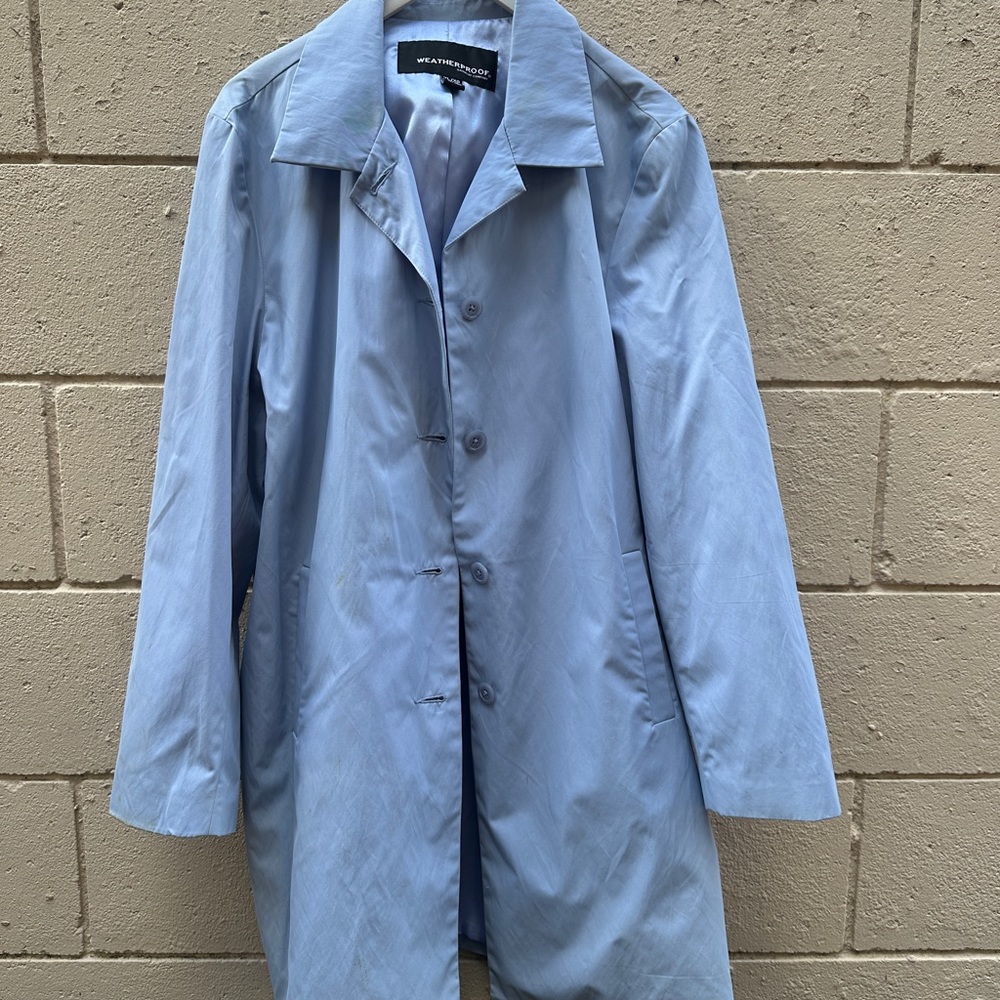 Weatherproof Women's rain Jacket - Light Blue